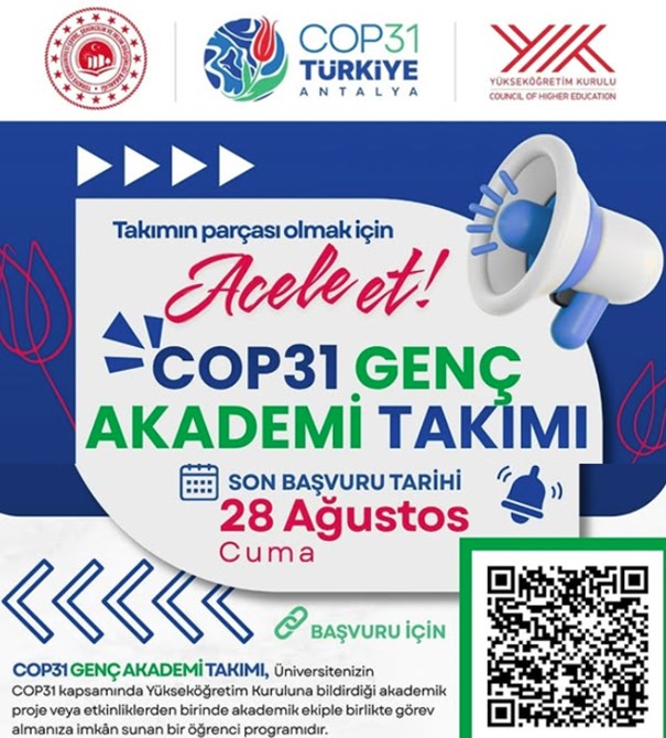 COP31 Genç Akademi Takımı